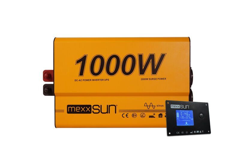 Mexxsun Tam Sinüs UPS (Remote Ekran) 12V 1000W