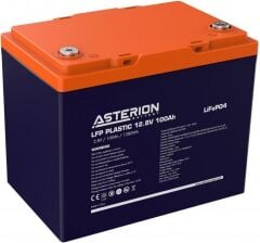 Asterion 12,8V 100ah Lifepo4 Akü Bluetooth Özellikli (Lityum Akü)