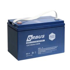 Orbus 12v 100 Amper Derin Döngü Karbon Jel Akü