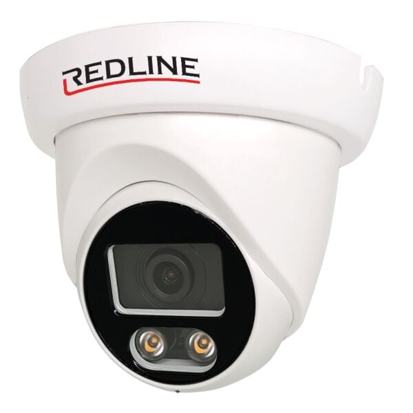 REDLINE IPC-465 SWL 4MP WarmLight Dome IP Kamera | Akıllı Algılama, Full Color, PoE Destekli, H.265+