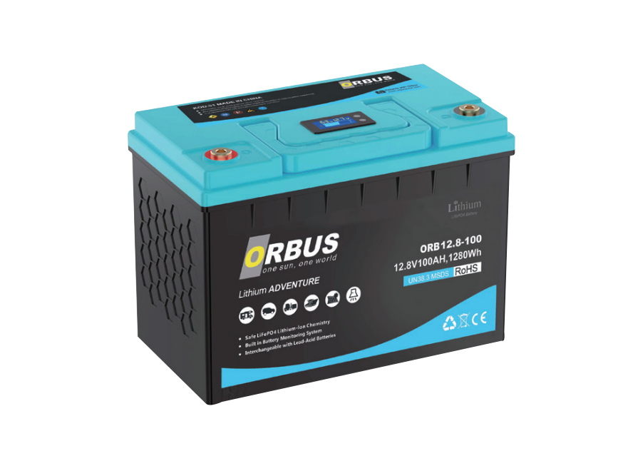Orbus LIT 12-100 – 12V 100Ah Lityum Akü