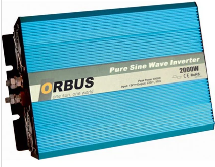 Orbus 2000W 24V Tam Sinüs İnverter | Akıllı Koruma ve Yüksek Verim